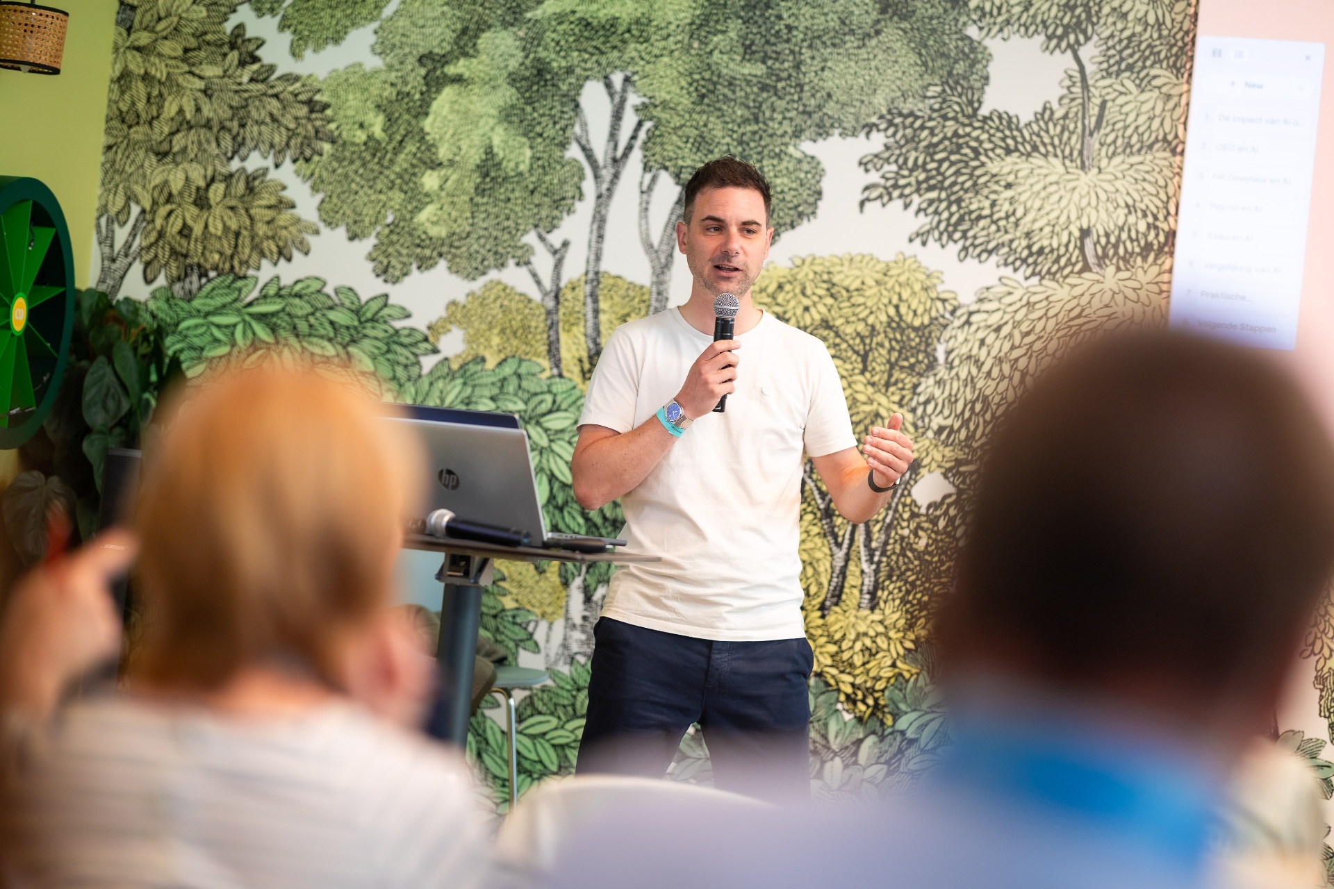 AI keynote presentatie - inspiratiesessie GenAI voor organisaties